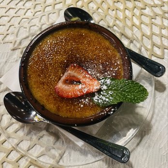 La Crepe Bistro - The absolute best crème brûlée we have ever had - French Near Me - Homer Glen, Illinois