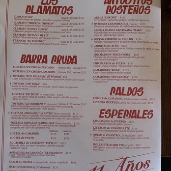 La Corriente Cevichería Nais - Seafood Near Me - Tijuana, BCN