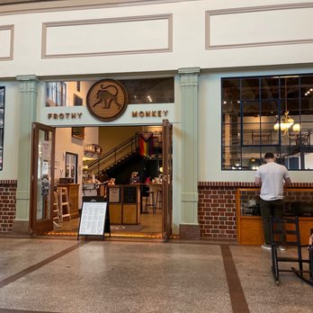 Frothy Monkey - Entrance from hotel lobby - Coffee & Tea Near Me - Chattanooga, Tennessee