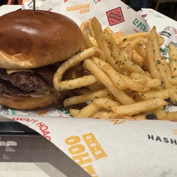 Banzai Burger - Waimea Burger and Garlic Parmesan Fries - Burgers Near Me - Honolulu, Hawaii