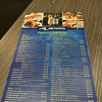 Metropol Restaurant - Menu - Cuban Near Me - Carolina, Puerto Rico Metropol Restaurant - Menu - Cuban Near Me - Carolina, Puerto Rico