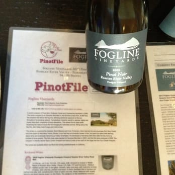 Fogline Vineyards - Wine Tours Near Me - Santa Rosa, California