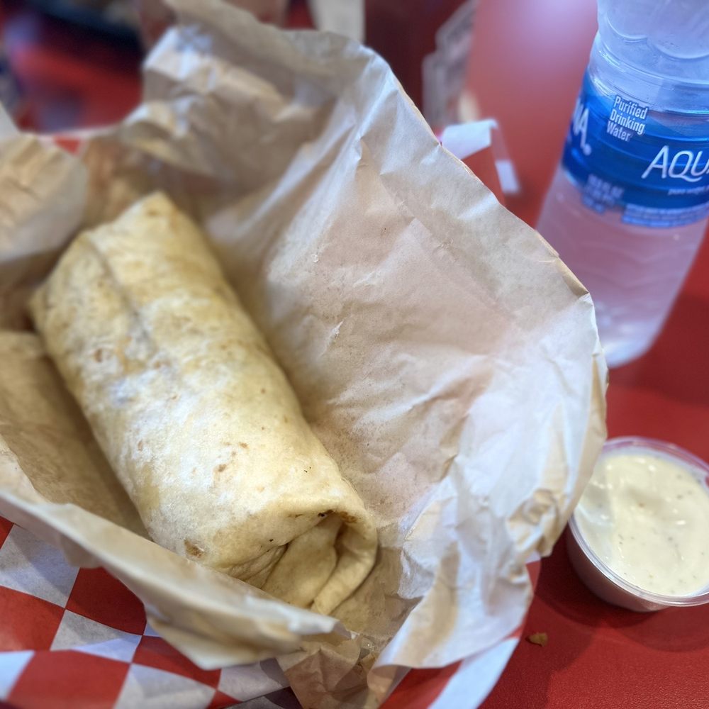 Cowboy Burgers & BBQ - Veggie Breakfast Burrito - Burgers Near Me - Riverside, California