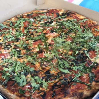 Donna Sarah - Margarita pizza with arugula - Pizza Near Me - Cooper City, Florida Donna Sarah - Margarita pizza with arugula - Pizza Near Me - Cooper City, Florida