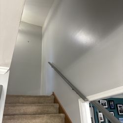 Stretch Painting - Staircase painted