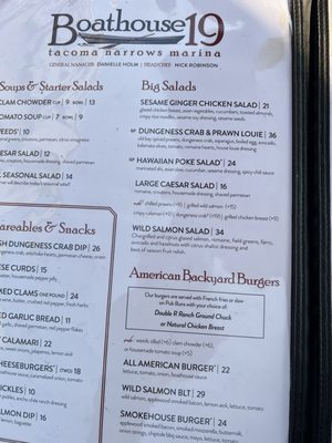 Menu photo 4 Boathouse 19 Tacoma, WA Menu photo 4 Boathouse 19 Tacoma, WA