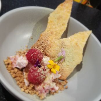 Apis Restaurant - Raspberry palate cleanser - Venues & Event Spaces Near Me - Kenosha, Wisconsin