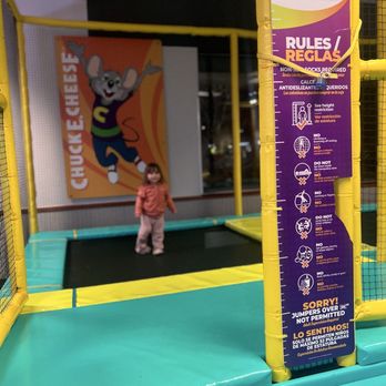 Chuck E. Cheese - Trampoline area - Pizza Near Me - Reno, Nevada