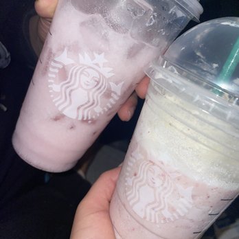 Starbucks - pink drink & strawberry & creme frappe - Coffee & Tea Near Me - Bonita, California Starbucks - pink drink & strawberry & creme frappe - Coffee & Tea Near Me - Bonita, California