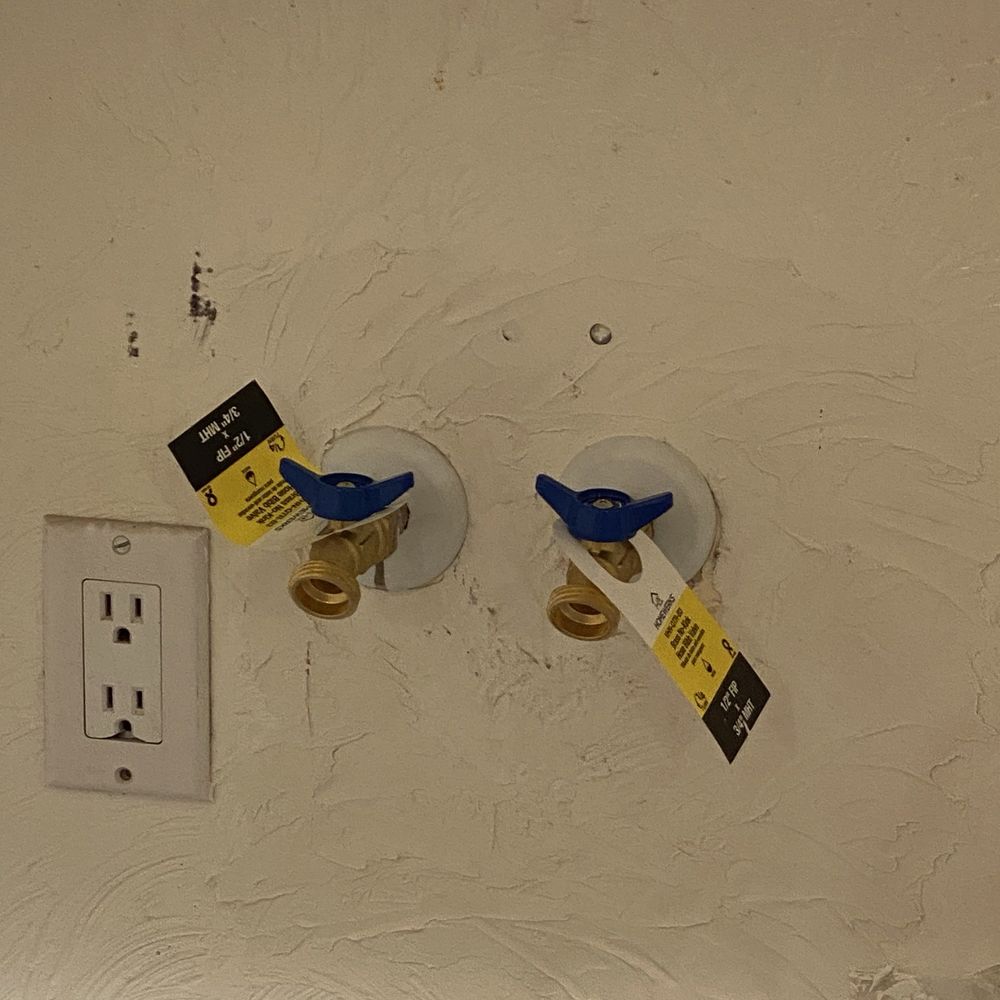 PlumRelief - Washer area and the final setup - Plumbing Near Me