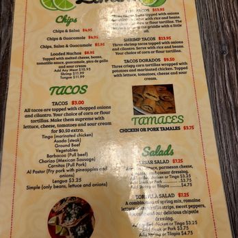 El Limon - Menu - Mexican Near Me - Ardmore, Pennsylvania El Limon - Menu - Mexican Near Me - Ardmore, Pennsylvania