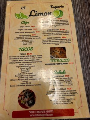 Menu photo 4 El Limon Ardmore, PA Menu photo 4 El Limon Ardmore, PA