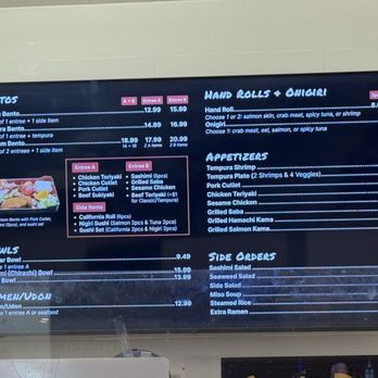 Sushi in the Box - Menu - April 2026 - Sushi Bars Near Me - Arcadia, California