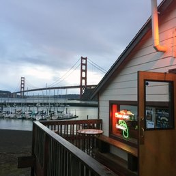 view from the front door, porch