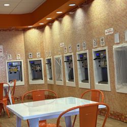 Orange Leaf Frozen Yogurt - Some flavors were out