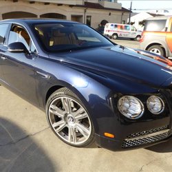 Photo of Gene's Import Auto Body - Sand City, CA, US. Put a new bumper on this Bently