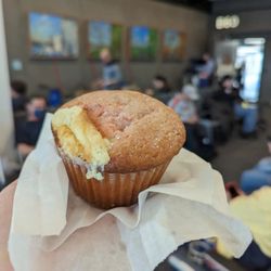 Bloom Baking Co - Strawberry cream cheese muffin