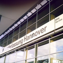 BMW Niederlassung Hannover EXPO Park - Der Miniservice ist very british! Understatement in seiner Urform!