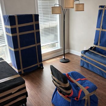 Husky Moving - We don't just load -- we protect. Every piece is professionally wrapped, padded, and secured to prevent damage - Movers Near Me - Tucker, Georgia Husky Moving - We don't just load -- we protect. Every piece is professionally wrapped, padded, and secured to prevent damage - Movers Near Me - Tucker, Georgia