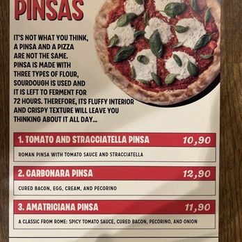 Macchina - Pinsas, a type of pizza. June 2024. - Italian Near Me - Barcelona, B