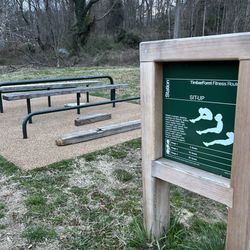 Rock Creek Exercise Park - Sit-up area