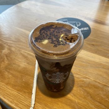 Starbucks - Mocha Cookie Crumble Frappuccino Blended Beverage (with nondairy chocolate foam) - Coffee & Tea Near Me - Springfield, Oregon