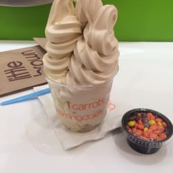 TCBY Crispin Square - Regular banana and peanut butter