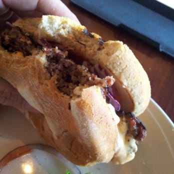 Fancy Moose Lounge - Reindeer burger. Yum. - American Near Me - Anchorage, Alaska