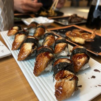 Tsukiji - Unagi nigiri - Japanese Near Me - Fresno, California