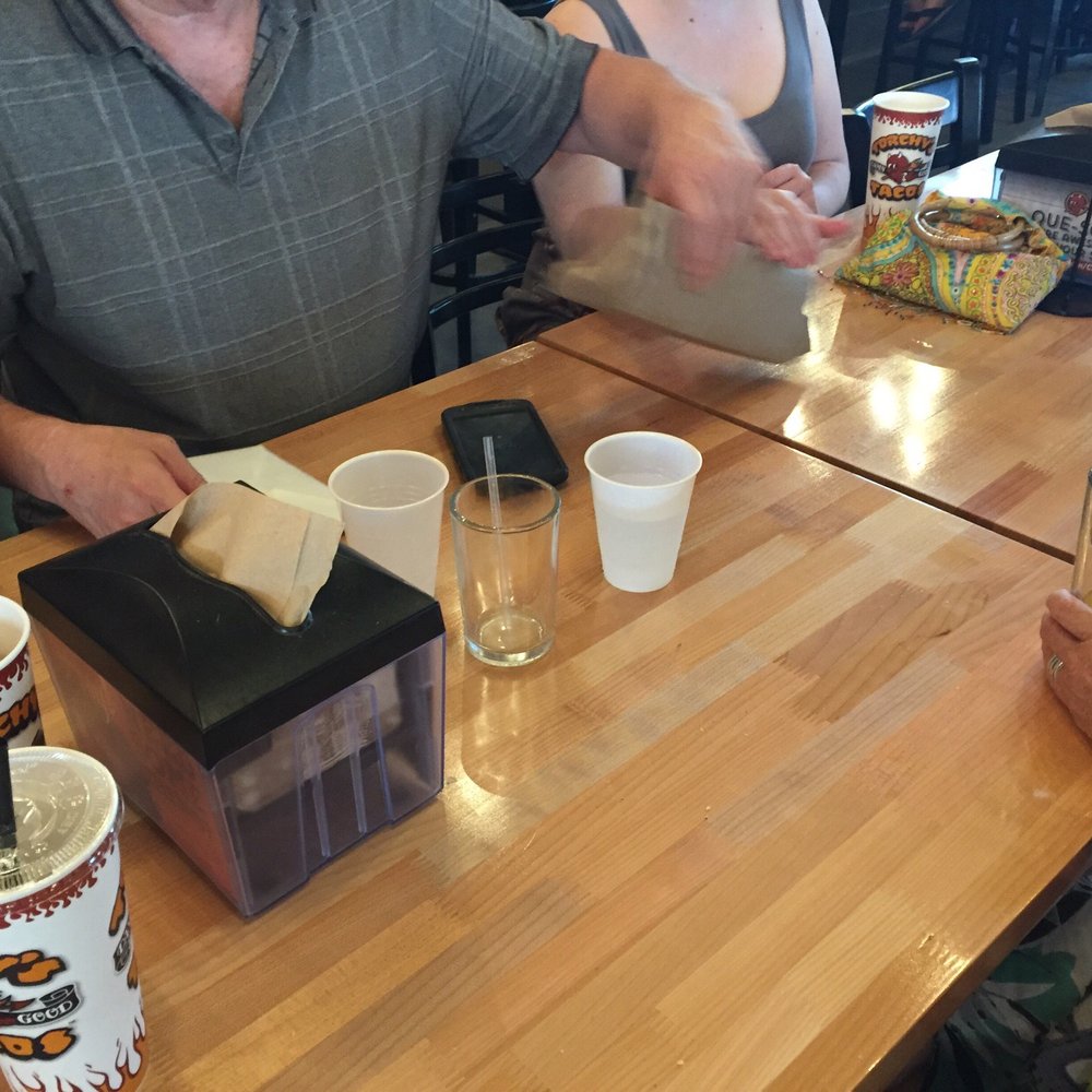 Torchy's Tacos - See this empty table?! My whole family is done and still NOOOO taco!! Damn stupid!!! - Tex-Mex Near Me - Denver, Colorado Torchy's Tacos - See this empty table?! My whole family is done and still NOOOO taco!! Damn stupid!!! - Tex-Mex Near Me - Denver, Colorado