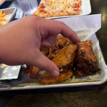 Dave & Buster's Corpus Christi - A 1"long chicken wing along with a few burnt ones - American Near Me - Corpus Christi, Texas Dave & Buster's Corpus Christi - A 1"long chicken wing along with a few burnt ones - American Near Me - Corpus Christi, Texas