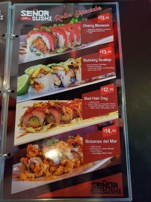 Menu photo 4 Senor Sushi Pomona, CA