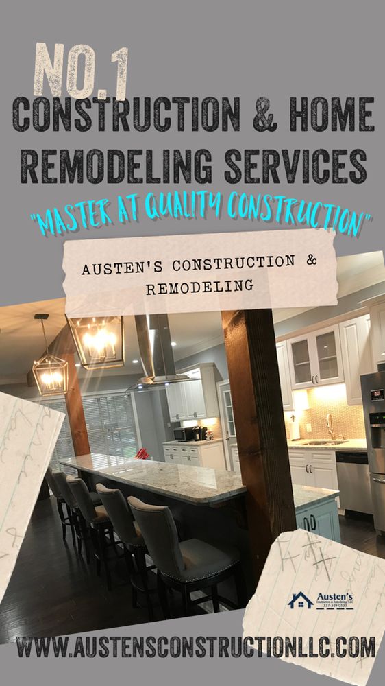 Slide of Austen's Construction & Remodeling