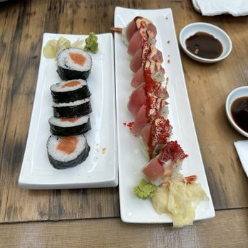 Mika Sushi - Sake maki and the shooting star roll - Sushi Bars Near Me - Carmel valley, California Mika Sushi - Sake maki and the shooting star roll - Sushi Bars Near Me - Carmel valley, California