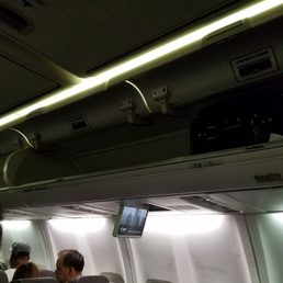 Empty overhead but they take your suitcase claiming there is no room.