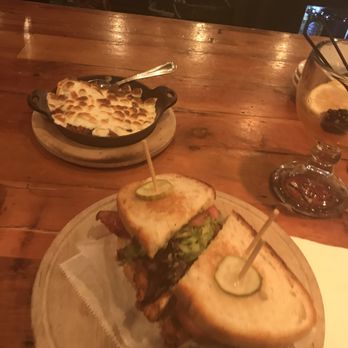 The Eagle Mass Ave - BBQ bacon chicken sandwich and sweet potatoes - American Near Me - Indianapolis, Indiana