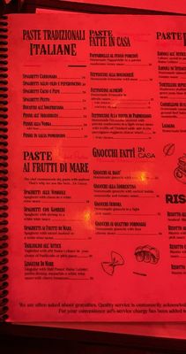 Menu photo 4 Hosteria Romana Miami Beach, FL