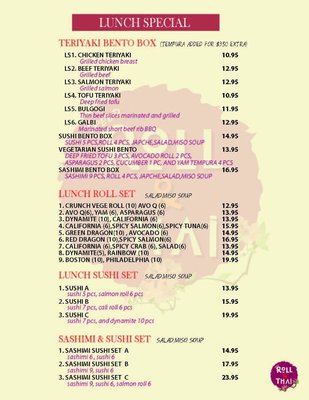 Menu photo 3 Roll & Thai Toronto, ON