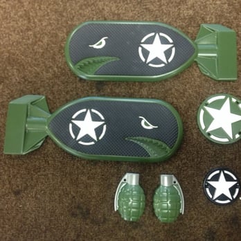 Precision Billet Products - Custom foot boards, rear grenade pegs, hypercharger and points cover - Accessories Near Me - Gilbert, Arizona