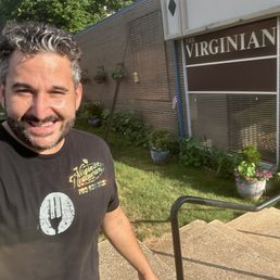 Exterior outside entrance of The Virginian Restaurant - The owner of the Virginia restaurant - Vienna, Virginia Exterior outside entrance of The Virginian Restaurant - The owner of the Virginia restaurant - Vienna, Virginia