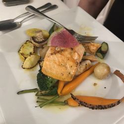 Les Moustaches - Dryest salmon i have ever encountered....