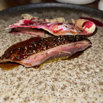 Smyth - Duck with foie gras - New American Near Me - Chicago, Illinois