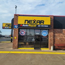 Exterior outside entrance of Nexar Auto Repair - Front office - Houston, Texas Exterior outside entrance of Nexar Auto Repair - Front office - Houston, Texas