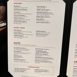 The Keg Steakhouse + Bar - Saint Bruno - Page 1 of menu