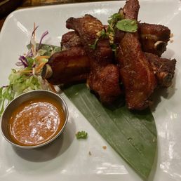 Garlic ribs.