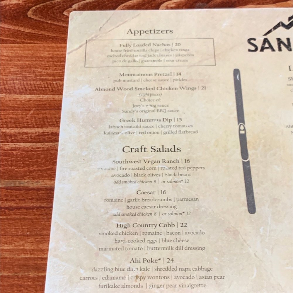 Sandy's Pub - Appetizer - Pubs Near Me - Olympic Valley, California Sandy's Pub - Appetizer - Pubs Near Me - Olympic Valley, California