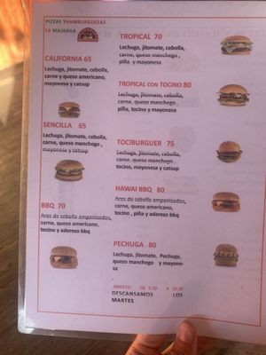 Menu photo 3 La Majahua Zihuatanejo, GRO
