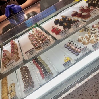 Iswii By Angry Birds - Some of the desserts in the glass display - Video Game Stores Near Me - Flushing, New York