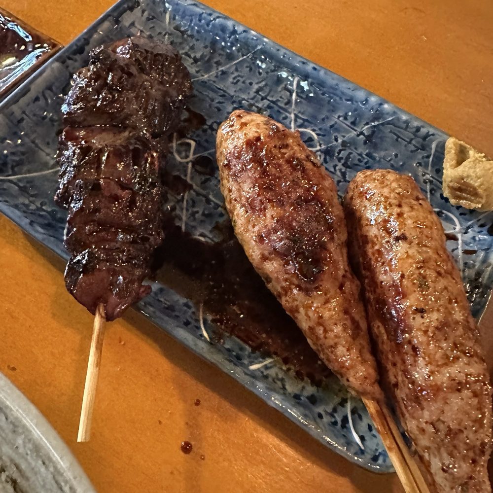 Chicken liver with teriyaki sauce Chicken liver with teriyaki sauce