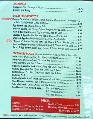 Menu photo 1 Taco Jalisco Sarasota, FL Menu photo 1 Taco Jalisco Sarasota, FL